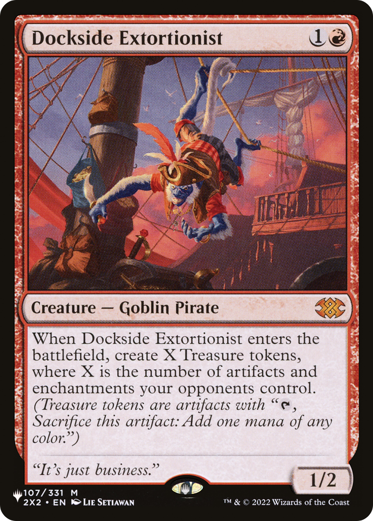 Dockside Extortionist [The List] | Galaxy Games LLC
