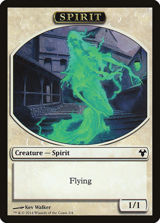 Myr // Spirit Double-Sided Token [Modern Event Deck 2014 Tokens] | Galaxy Games LLC