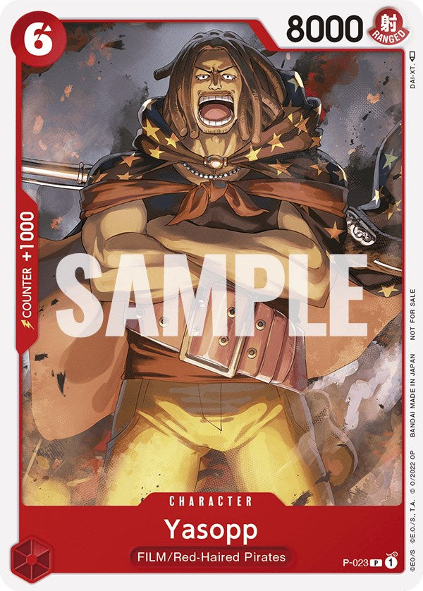 Yasopp (One Piece Film Red) [One Piece Promotion Cards] | Galaxy Games LLC