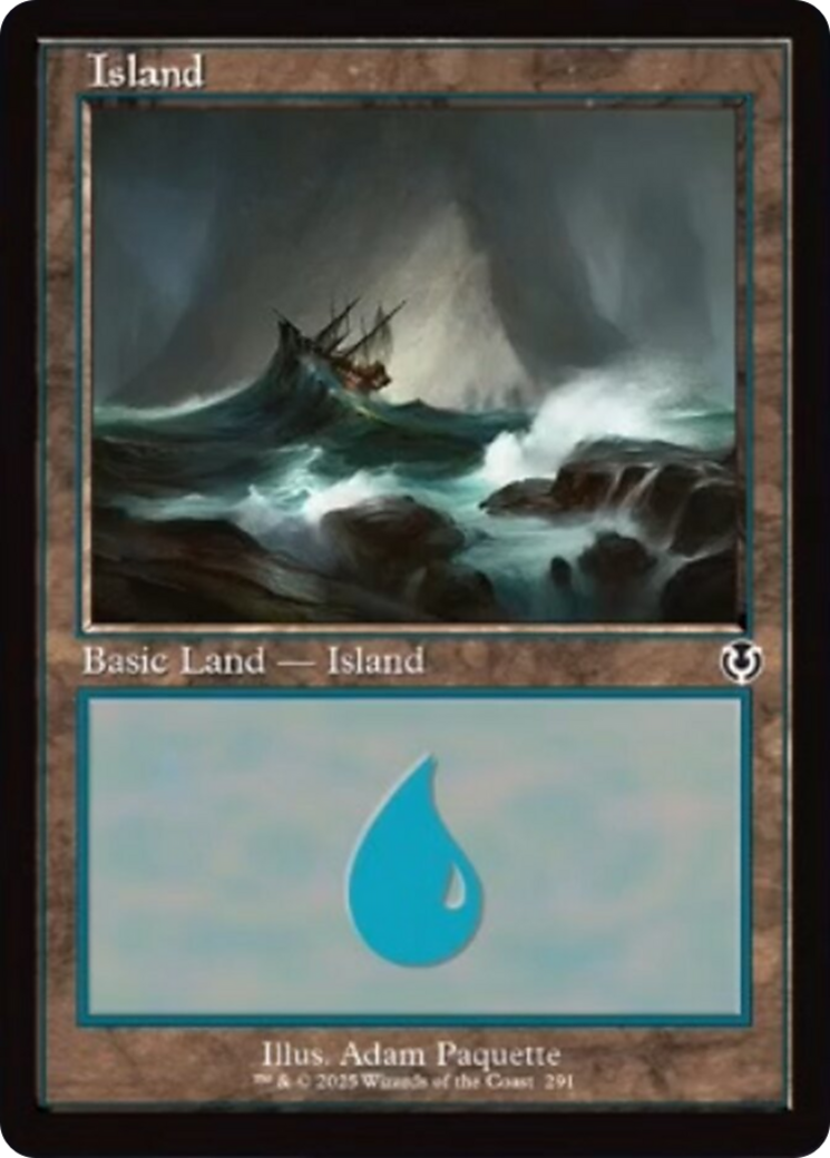 Island (291) (Retro Frame) [Innistrad Remastered] | Galaxy Games LLC