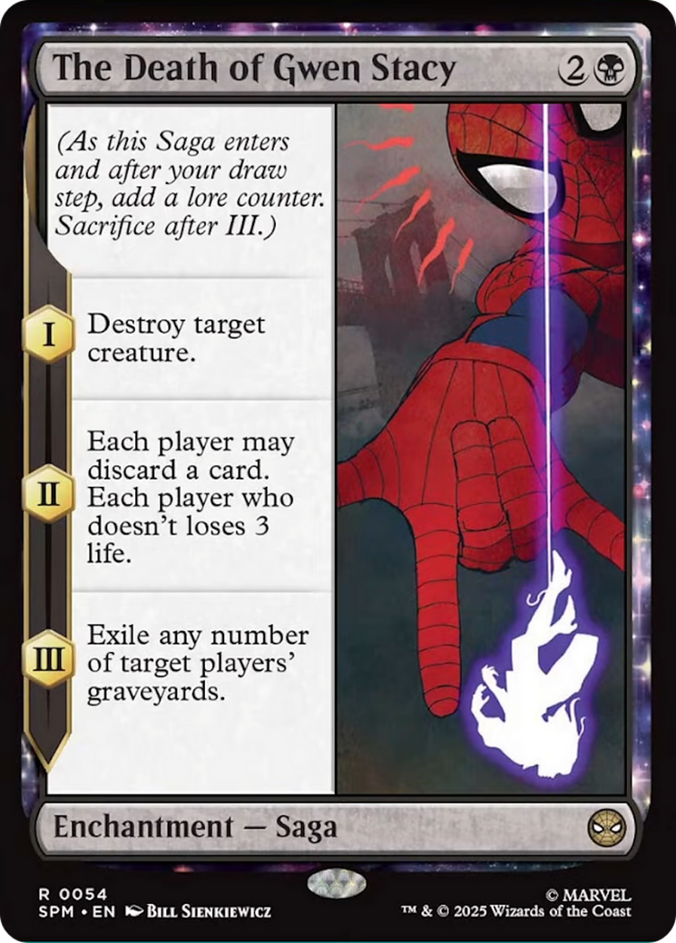 The Death of Gwen Stacy [Marvel's Spider-Man] | Galaxy Games LLC