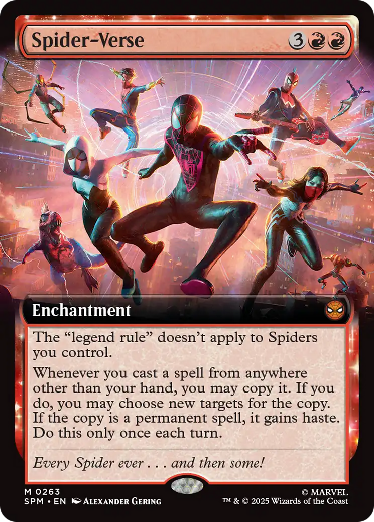 Spider-Verse (Extended Art) [Marvel's Spider-Man] | Galaxy Games LLC