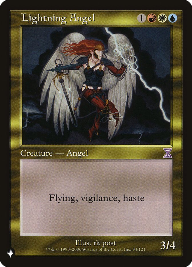 Lightning Angel [The List] | Galaxy Games LLC