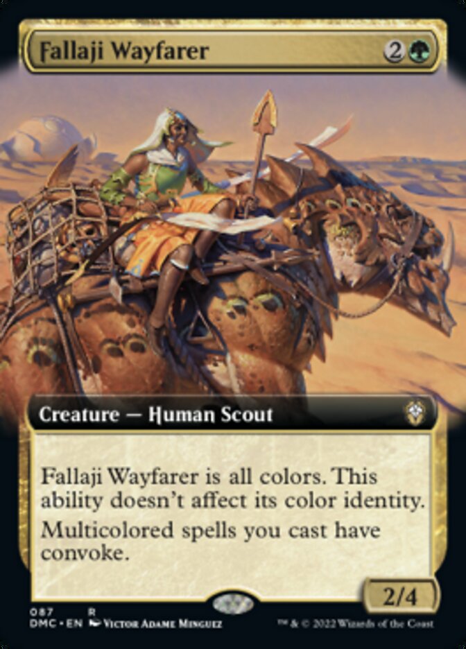 Fallaji Wayfarer (Extended Art) [Dominaria United Commander] | Galaxy Games LLC
