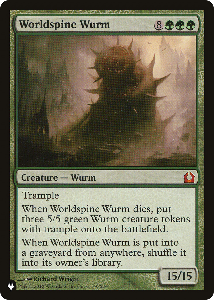 Worldspine Wurm [The List] | Galaxy Games LLC