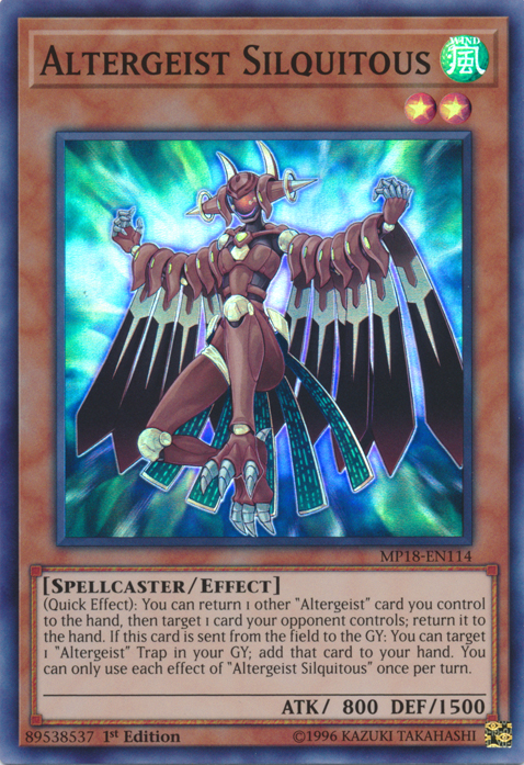 Altergeist Silquitous [MP18-EN114] Super Rare | Galaxy Games LLC