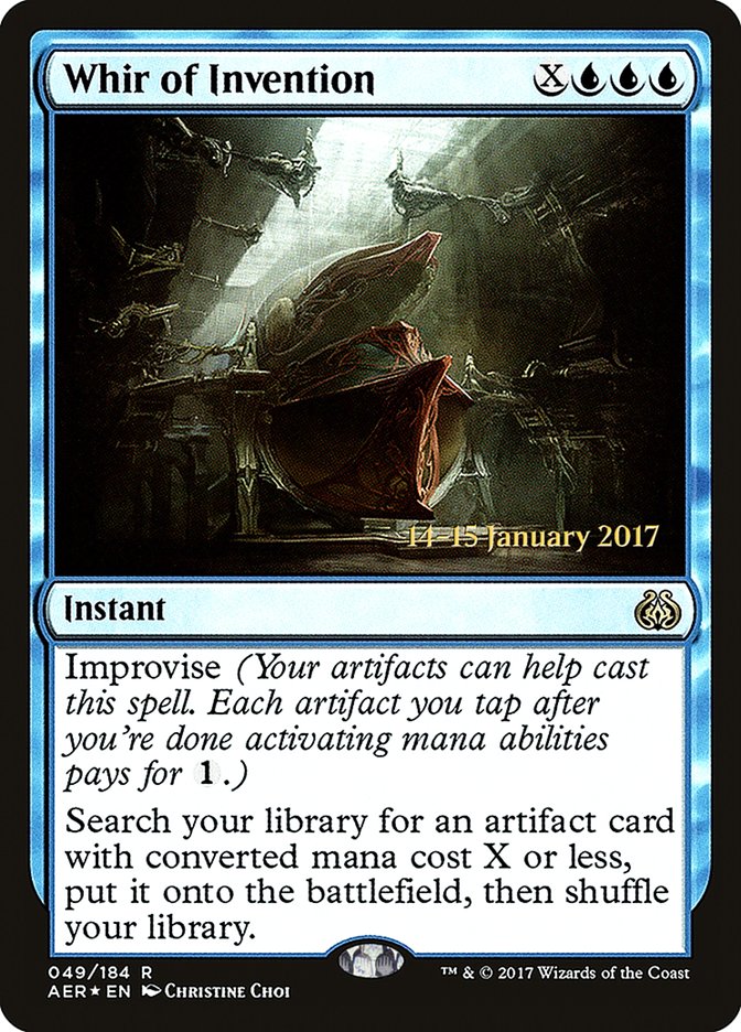 Whir of Invention [Aether Revolt Prerelease Promos] | Galaxy Games LLC