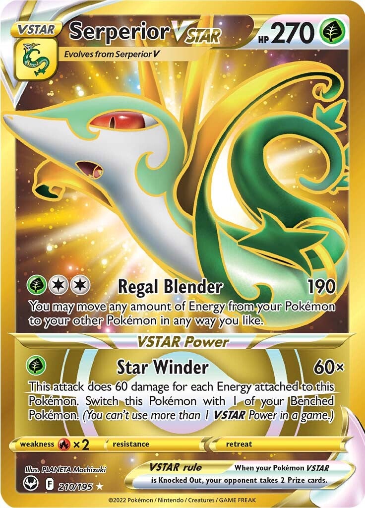 Serperior VSTAR (210/195) [Sword & Shield: Silver Tempest] | Galaxy Games LLC