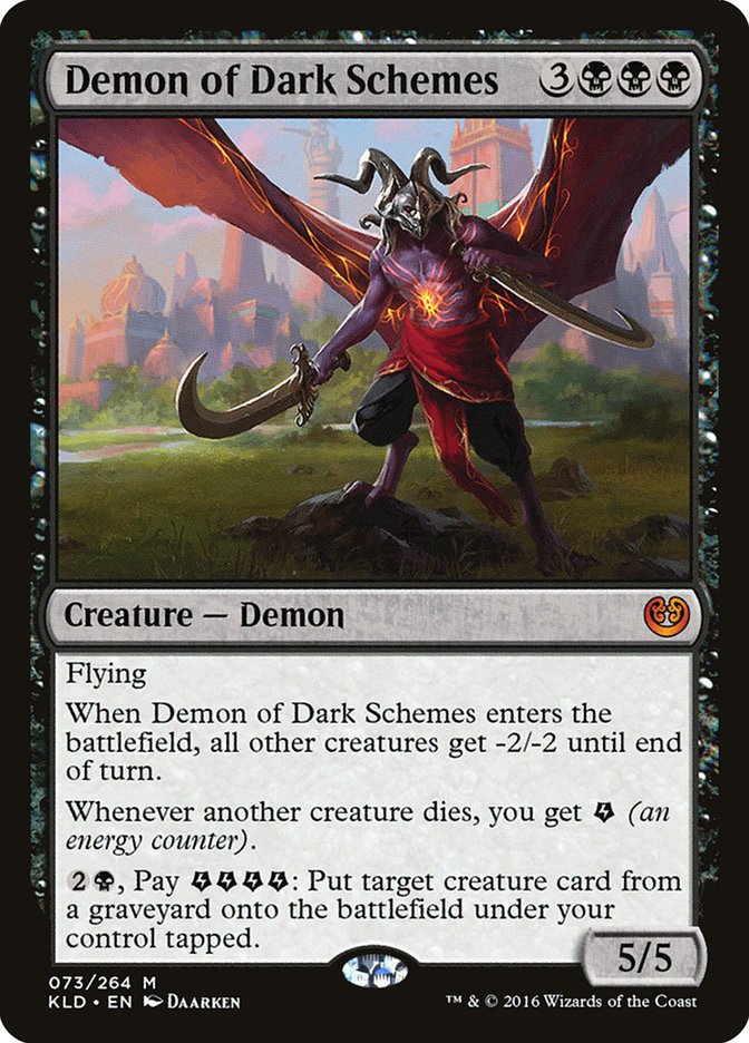 Demon of Dark Schemes [Kaladesh] | Galaxy Games LLC