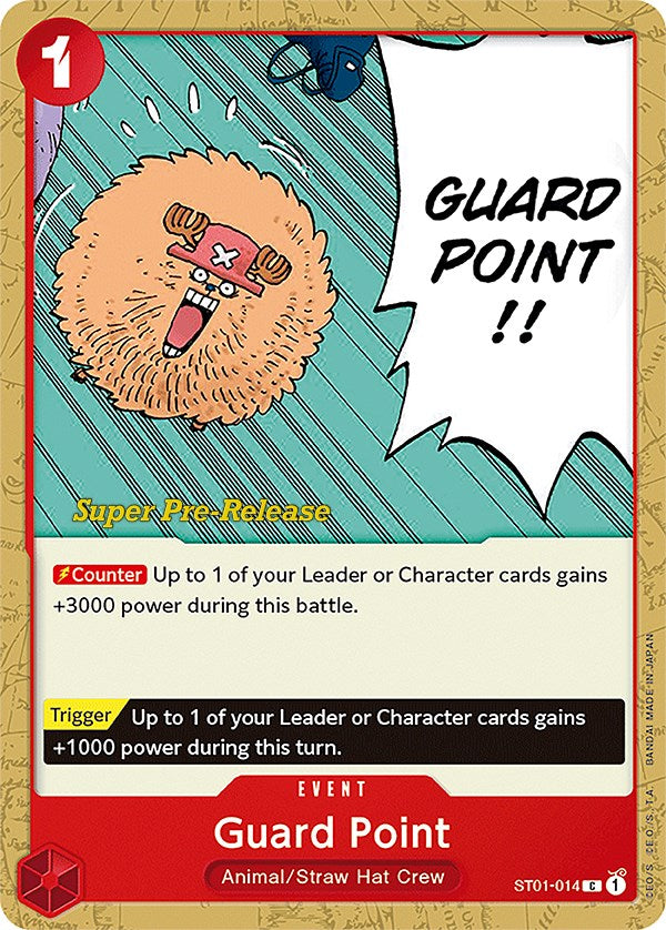 Guard Point [Super Pre-Release Starter Deck: Straw Hat Crew] | Galaxy Games LLC