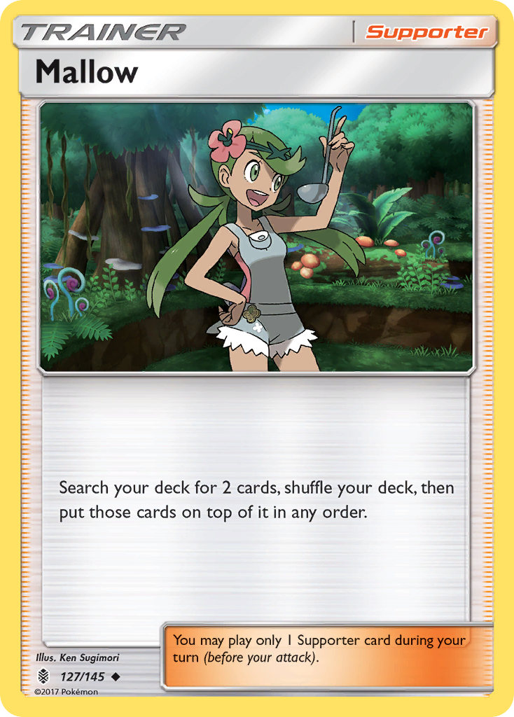 Mallow (127/145) [Sun & Moon: Guardians Rising] | Galaxy Games LLC