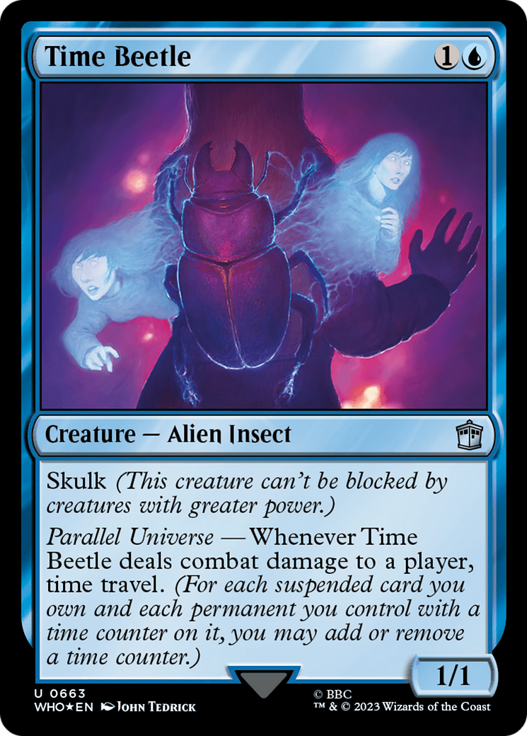 Time Beetle (Surge Foil) [Doctor Who] | Galaxy Games LLC