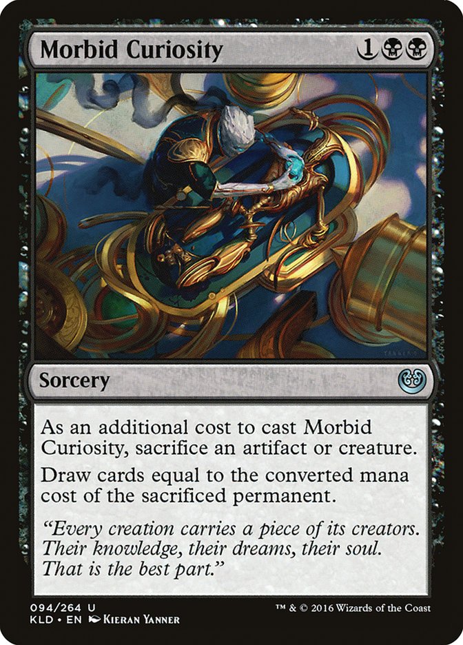 Morbid Curiosity [Kaladesh] | Galaxy Games LLC