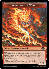 Eldrazi Spawn // Spellgorger Weird Double-Sided Token [Modern Horizons 3 Tokens] | Galaxy Games LLC