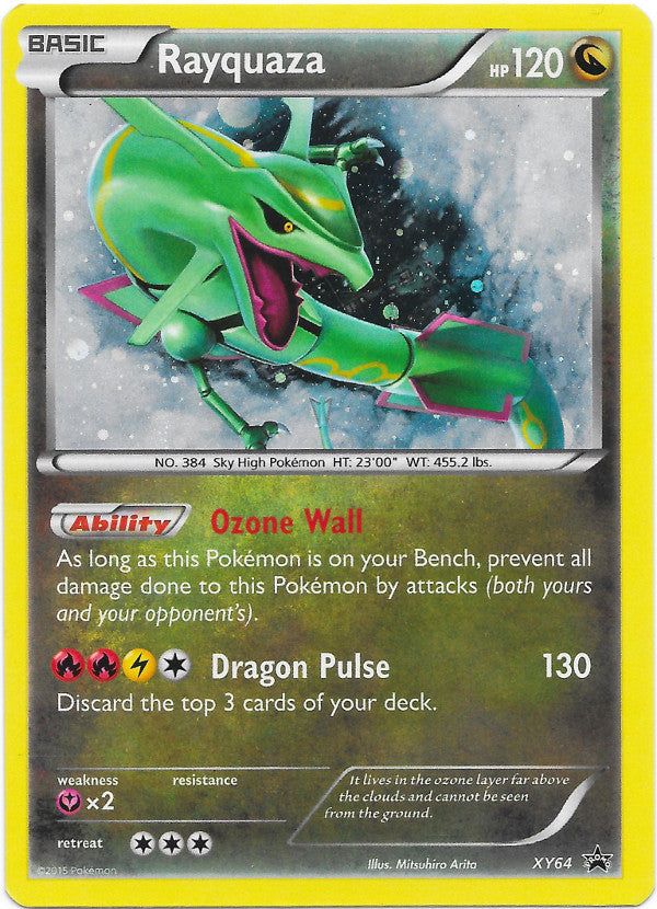 Rayquaza (XY64) (Jumbo Card) [XY: Black Star Promos] | Galaxy Games LLC