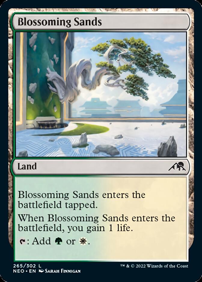 Blossoming Sands [Kamigawa: Neon Dynasty] | Galaxy Games LLC