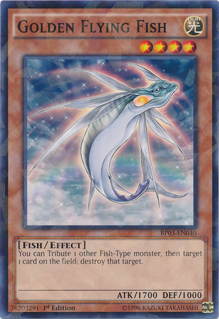 Golden Flying Fish [BP03-EN040] Shatterfoil Rare | Galaxy Games LLC