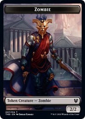 Zombie // Satyr Double-Sided Token [Theros Beyond Death Tokens] | Galaxy Games LLC