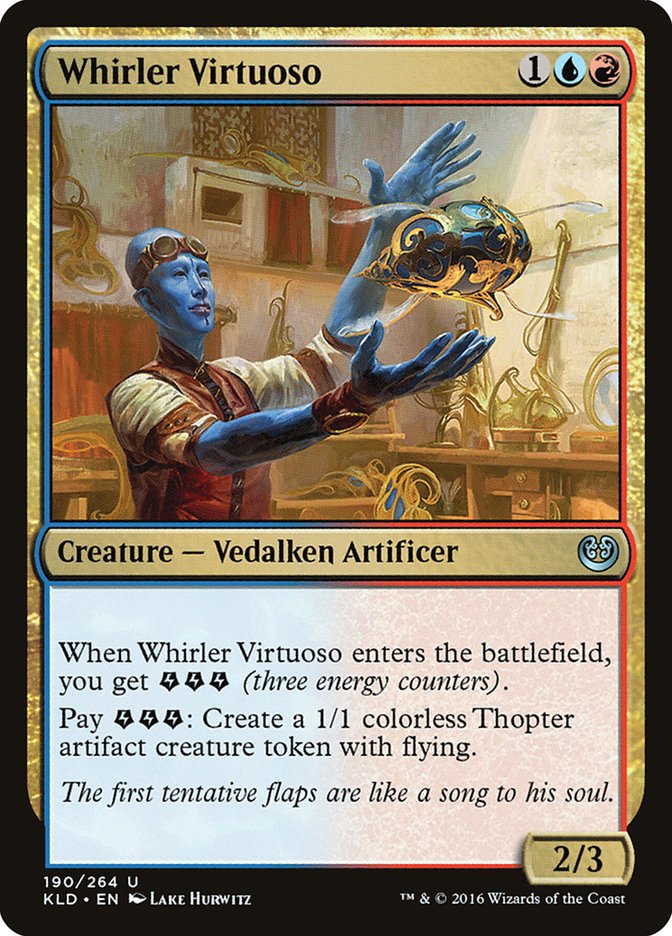 Whirler Virtuoso [Kaladesh] | Galaxy Games LLC