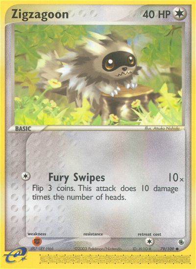 Zigzagoon (79/109) [EX: Ruby & Sapphire] | Galaxy Games LLC