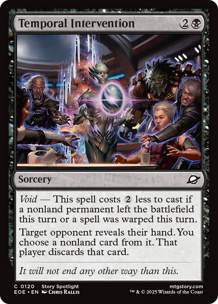 Temporal Intervention [Edge of Eternities] | Galaxy Games LLC