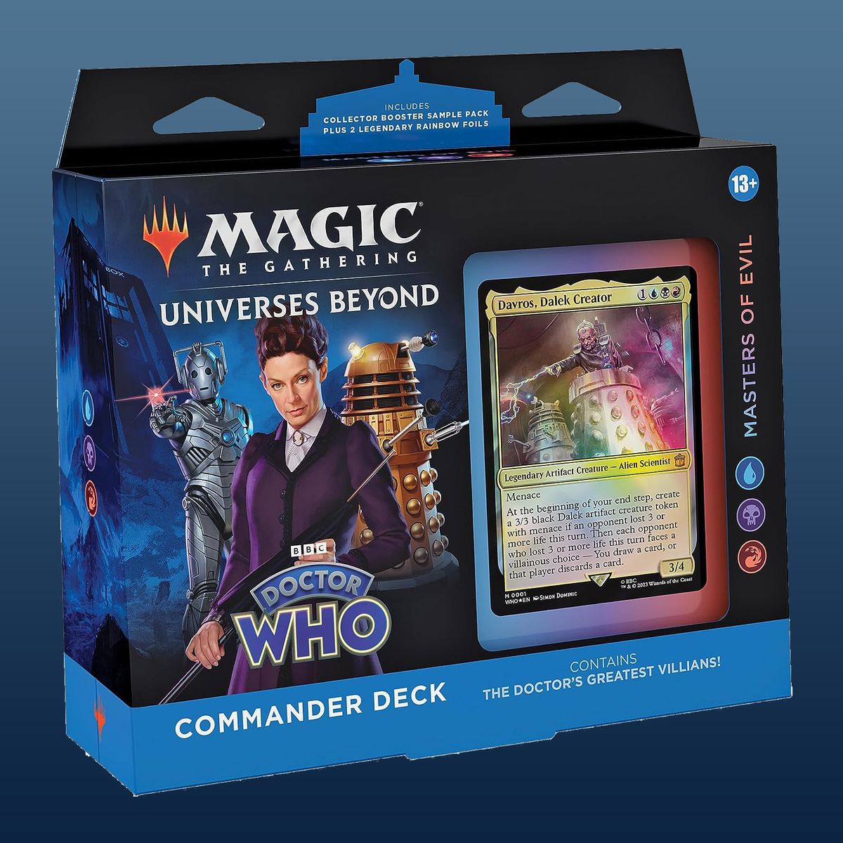 Doctor Who - Commander Deck (Masters of Evil) | Galaxy Games LLC
