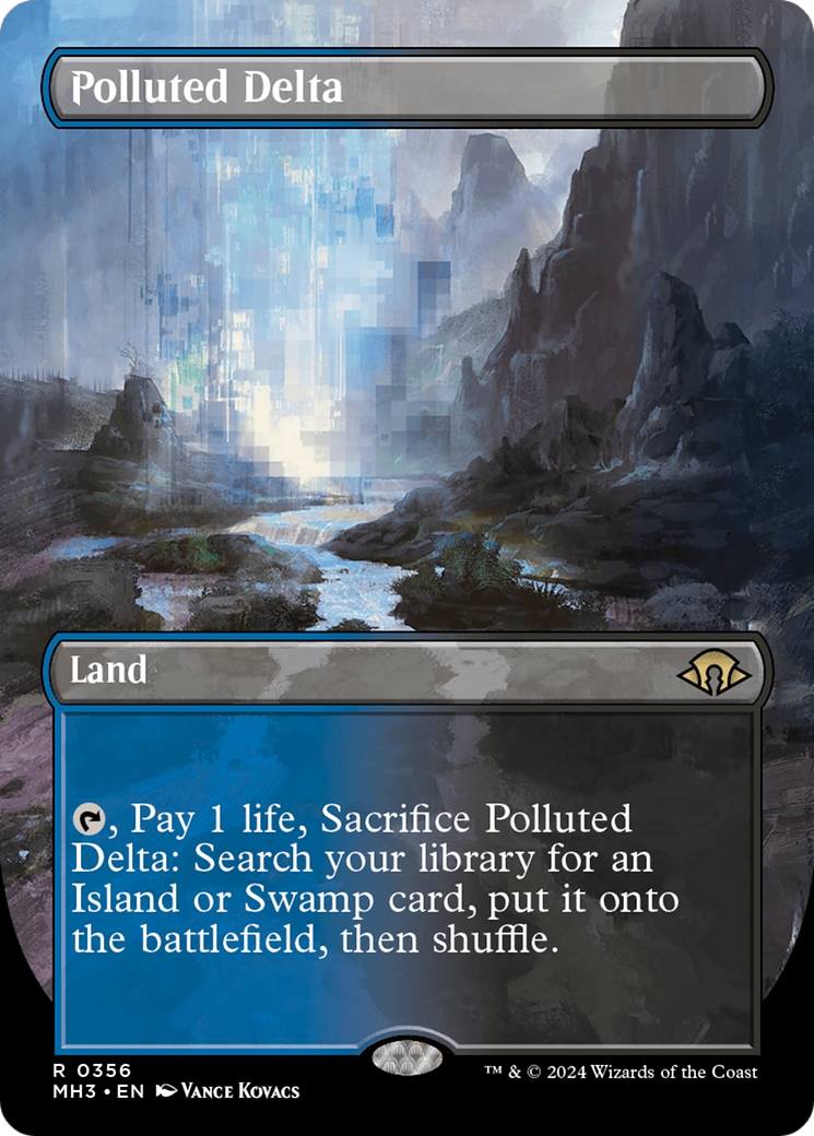 Polluted Delta (Borderless) [Modern Horizons 3] | Galaxy Games LLC