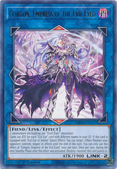 Gorgon, Empress of the Evil Eyed [MP20-EN177] Rare | Galaxy Games LLC