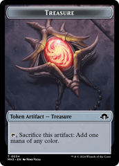 Phyrexian Germ // Treasure Double-Sided Token [Modern Horizons 3 Tokens] | Galaxy Games LLC