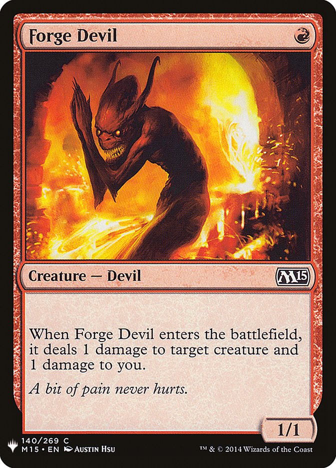 Forge Devil [Mystery Booster] | Galaxy Games LLC