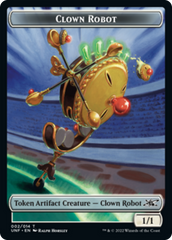 Clown Robot (002) // Storm Crow Double-Sided Token [Unfinity Tokens] | Galaxy Games LLC