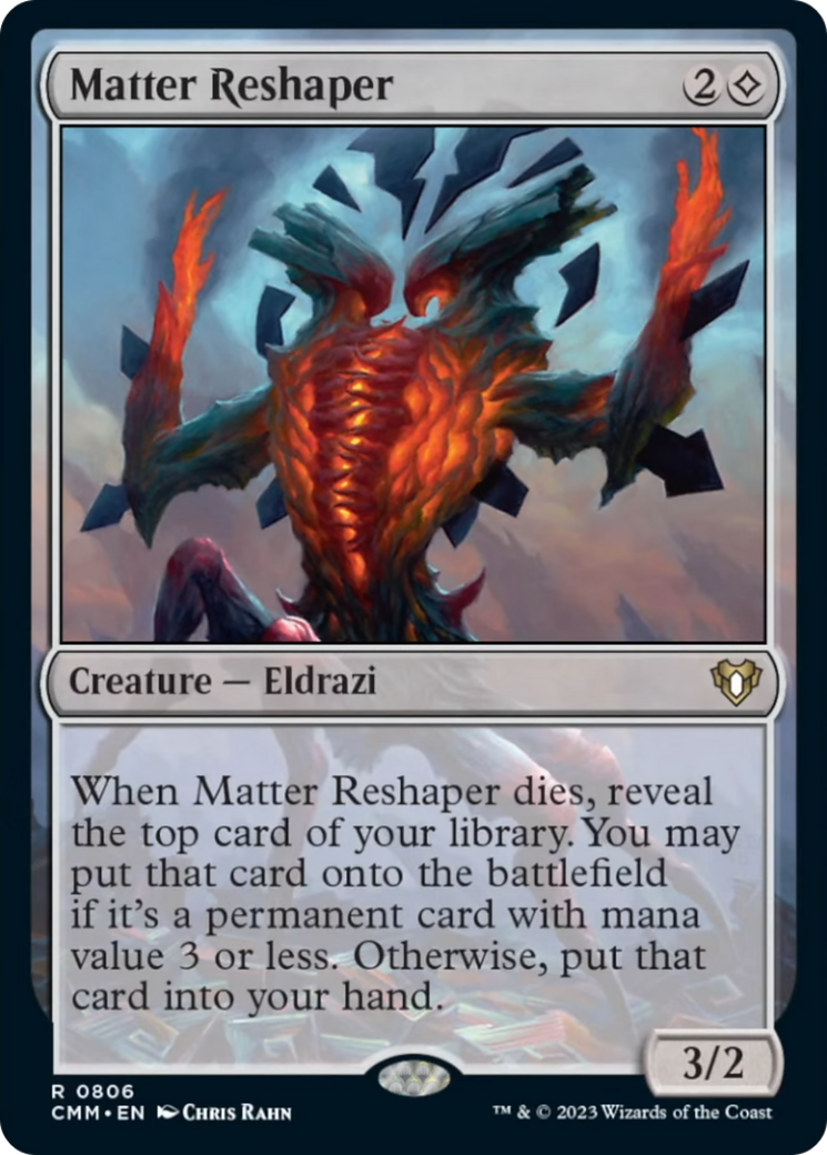 Matter Reshaper [Commander Masters] | Galaxy Games LLC