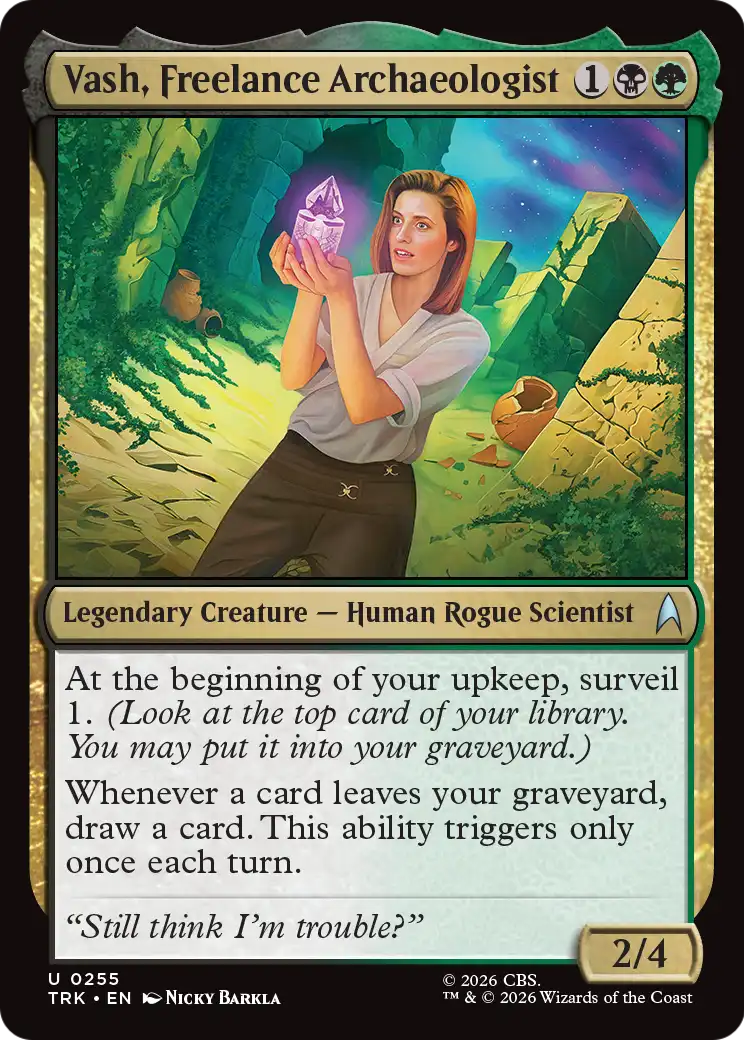 Vash, Freelance Archaeologist [Star Trek] | Galaxy Games LLC