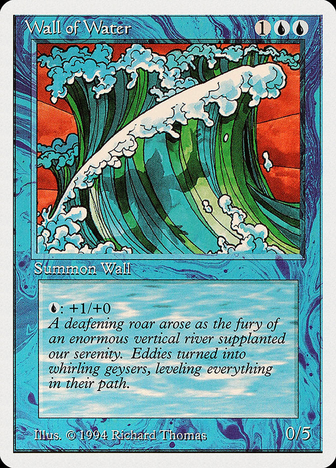 Wall of Water [Summer Magic / Edgar] | Galaxy Games LLC