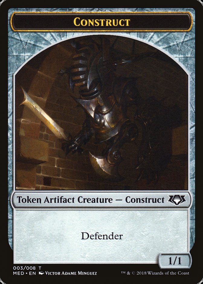 Construct Token (3) [Mythic Edition Tokens] | Galaxy Games LLC