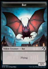 Zombie (005) // Bat Double-Sided Token [Innistrad: Midnight Hunt Tokens] | Galaxy Games LLC