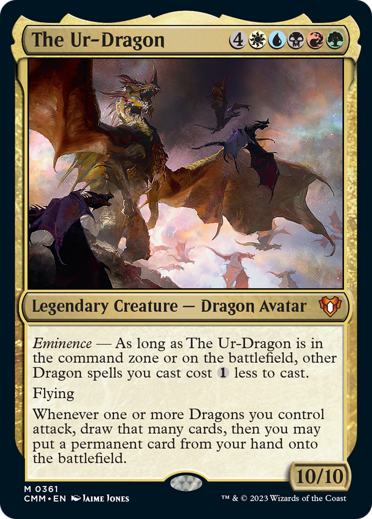 The Ur-Dragon [Commander Masters] | Galaxy Games LLC