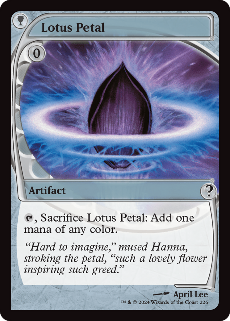 Lotus Petal (Future Sight) [Mystery Booster 2] | Galaxy Games LLC