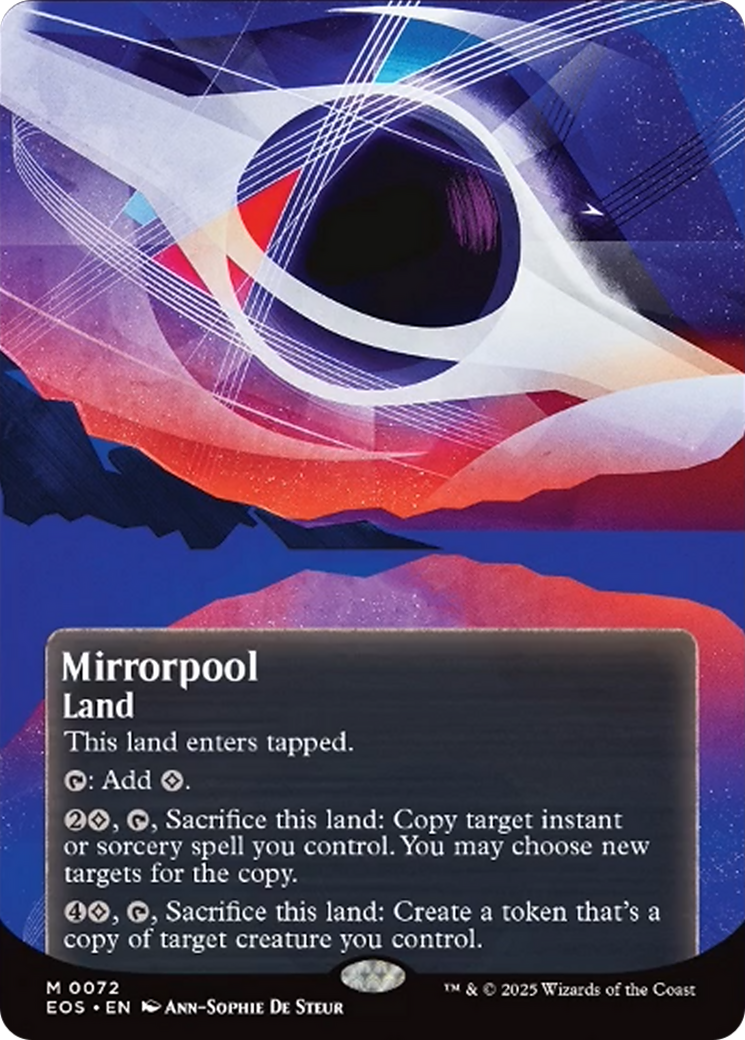 Mirrorpool (0072) (Borderless) [Edge of Eternities: Stellar Sights] | Galaxy Games LLC