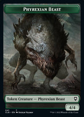 Phyrexian Beast // Wurm Double-Sided Token [Commander Legends: Battle for Baldur's Gate Tokens] | Galaxy Games LLC