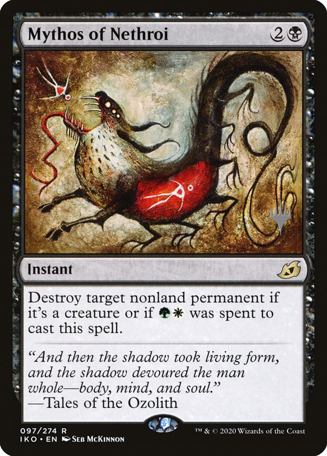 Mythos of Nethroi (Promo Pack) [Ikoria: Lair of Behemoths Promos] | Galaxy Games LLC