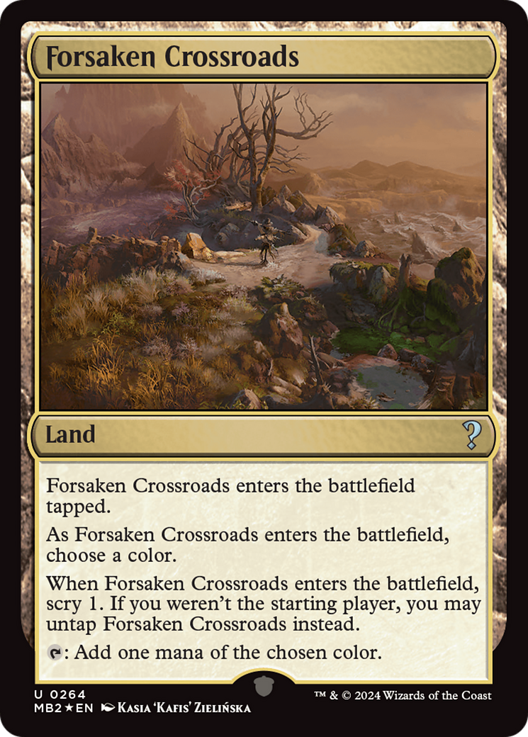 Forsaken Crossroads [Mystery Booster 2] | Galaxy Games LLC