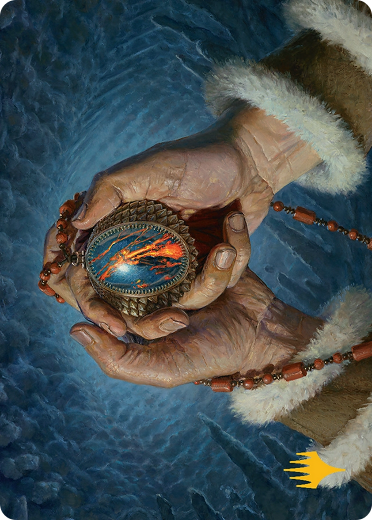 Mox Jasper Art Card (28/54) [Tarkir: Dragonstorm Art Series] | Galaxy Games LLC