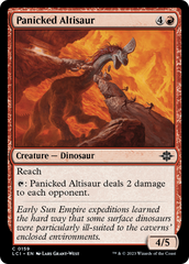 Panicked Altisaur [The Lost Caverns of Ixalan] | Galaxy Games LLC