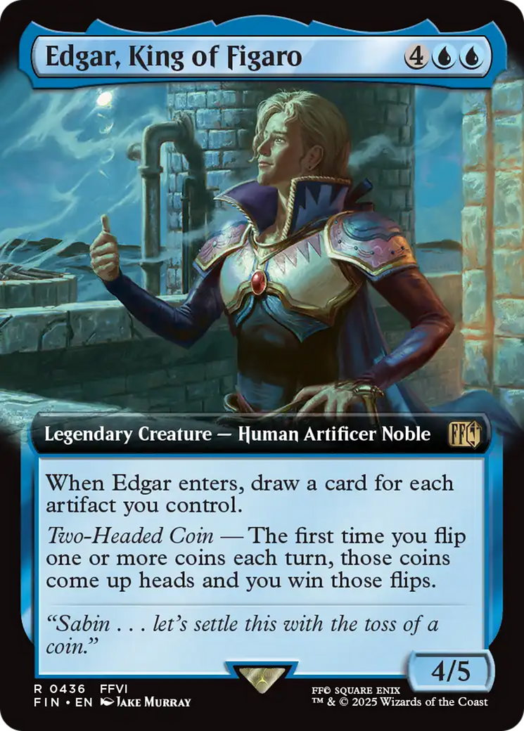 Edgar, King of Figaro (Extended Art) [FINAL FANTASY] | Galaxy Games LLC