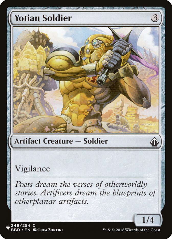 Yotian Soldier [The List] | Galaxy Games LLC