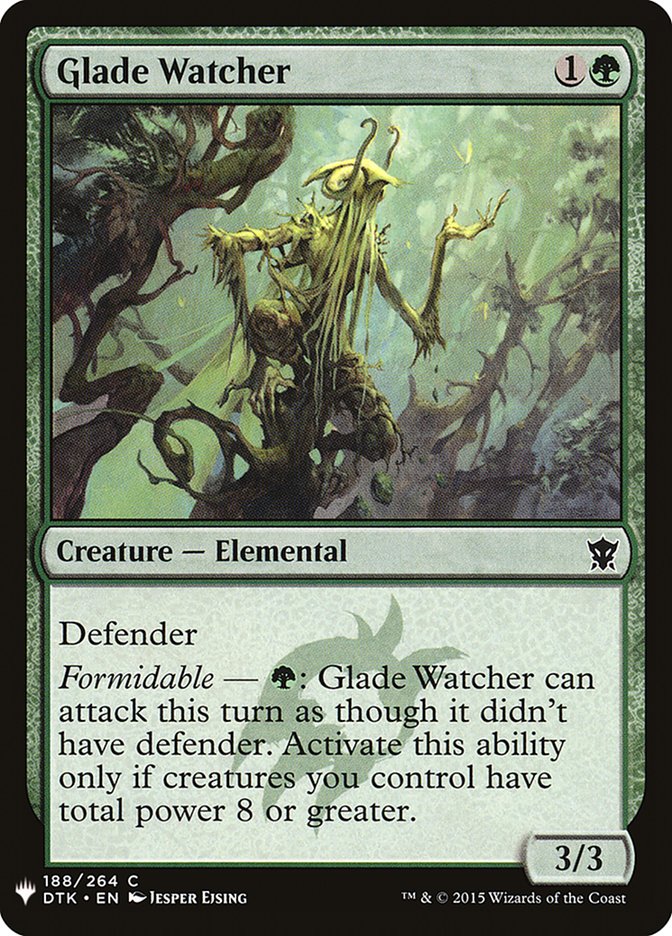 Glade Watcher [Mystery Booster] | Galaxy Games LLC