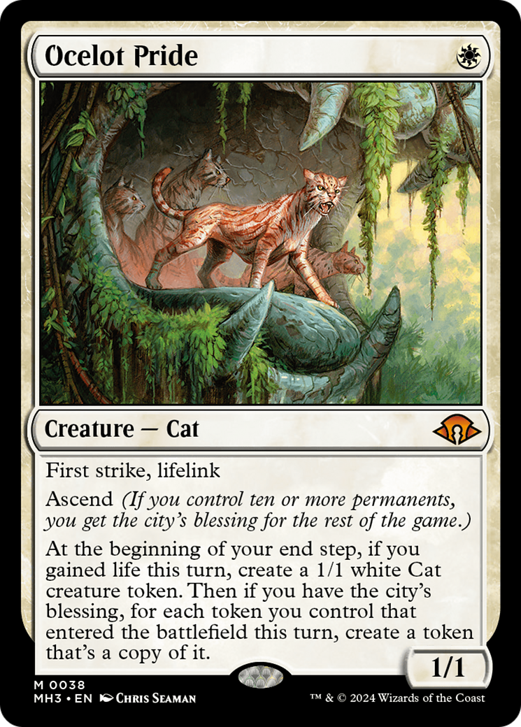 Ocelot Pride [Modern Horizons 3] | Galaxy Games LLC