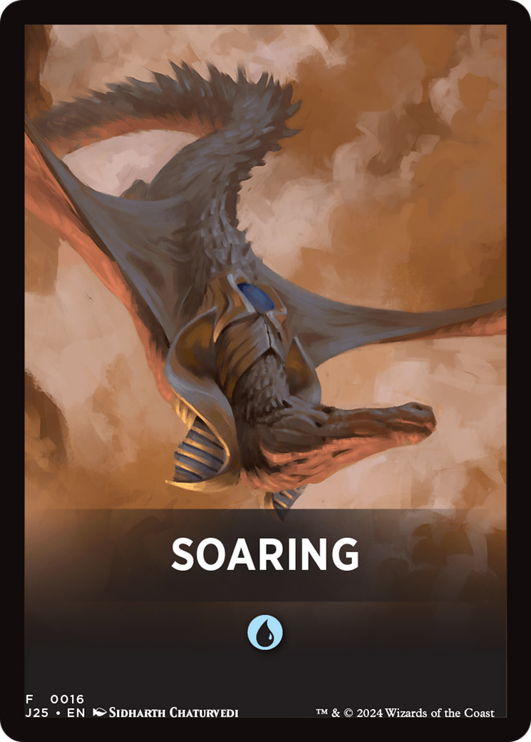 Soaring Theme Card [Foundations Jumpstart Front Cards] | Galaxy Games LLC