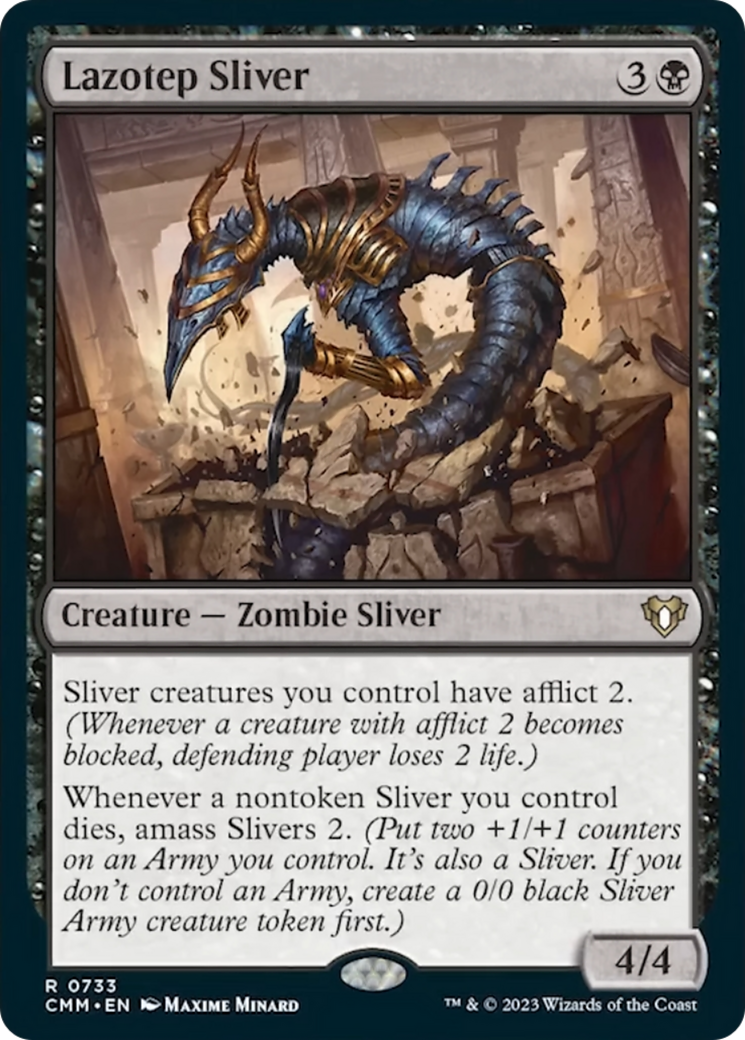 Lazotep Sliver [Commander Masters] | Galaxy Games LLC